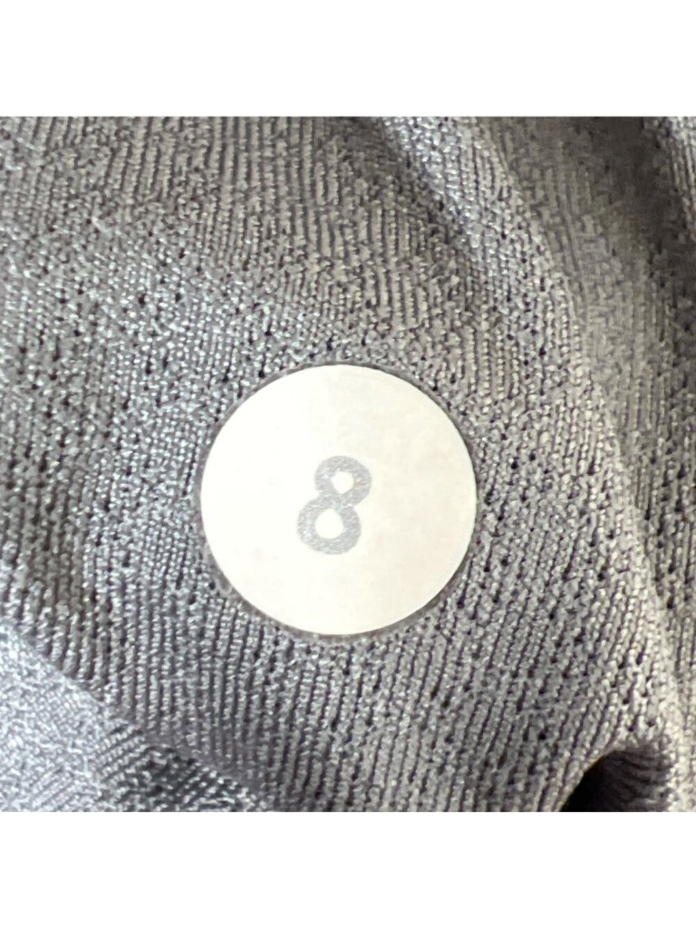 LULULEMON Hooded Full Zip Jacket Gray Sz 8 EUC - Picture 6 of 6